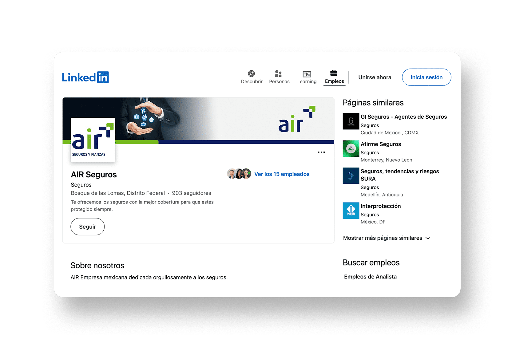 creación de sitios web