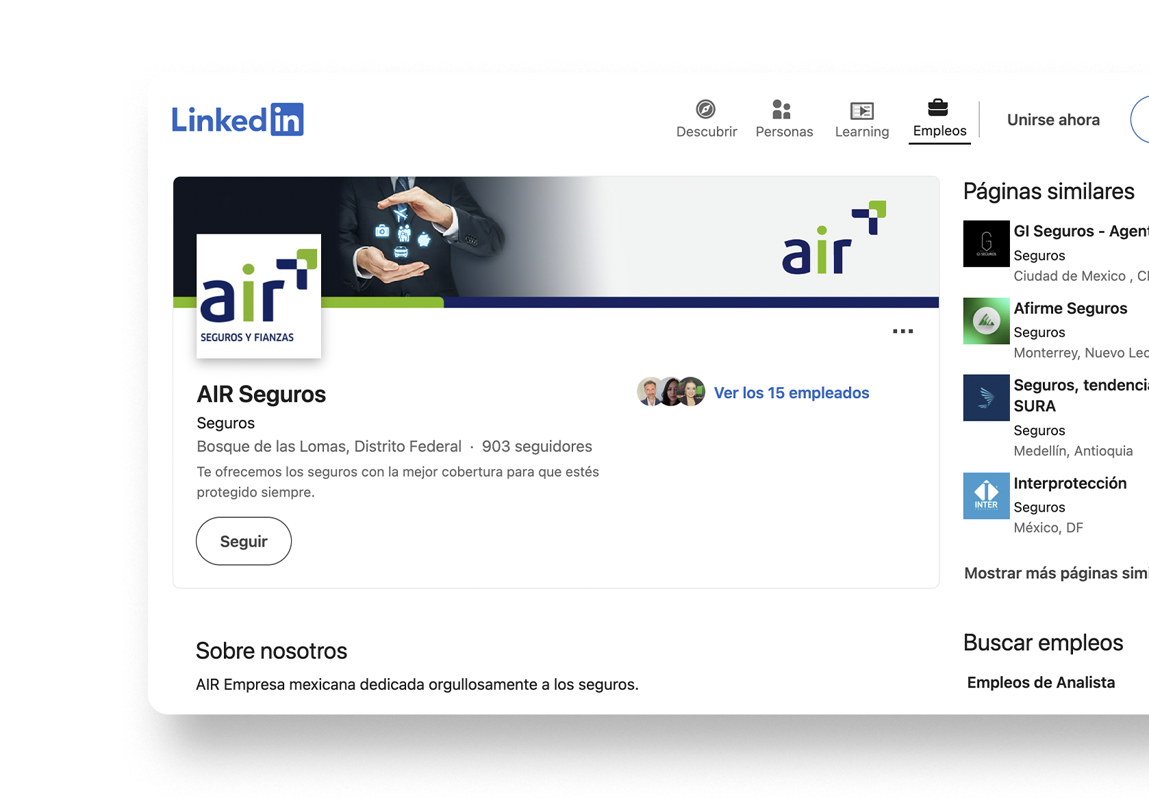 creación de sitios web